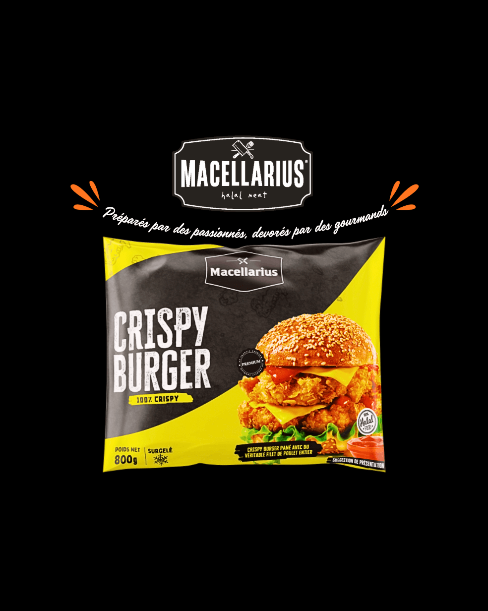 Crispy burger Macellarius